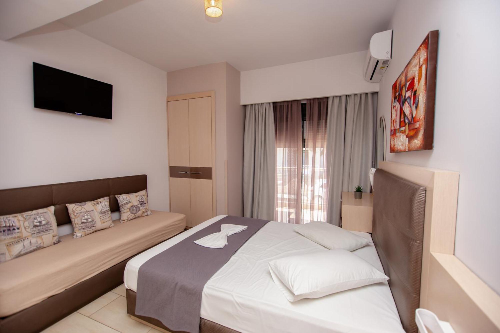 Amalia Mare Sea View Apartman Vrasná Kültér fotó
