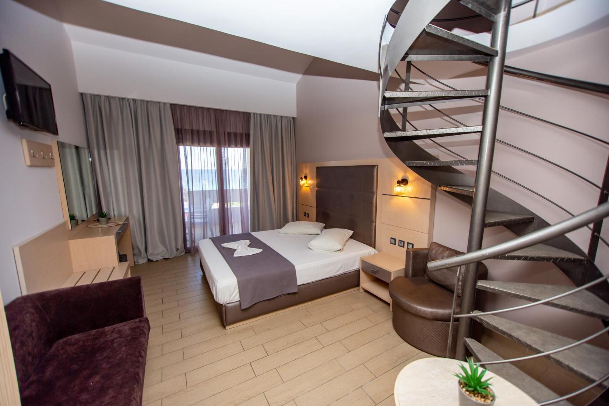 Amalia Mare Sea View Apartman Vrasná Kültér fotó
