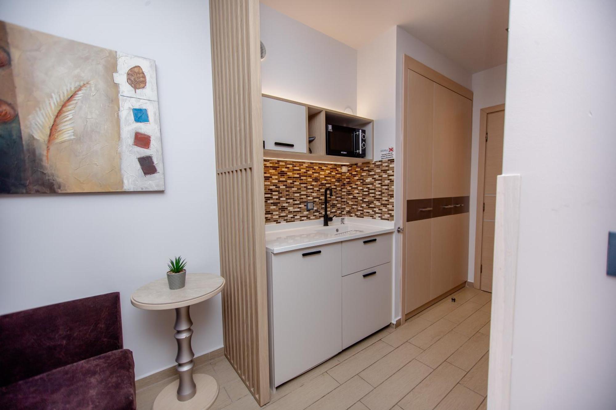 Amalia Mare Sea View Apartman Vrasná Kültér fotó