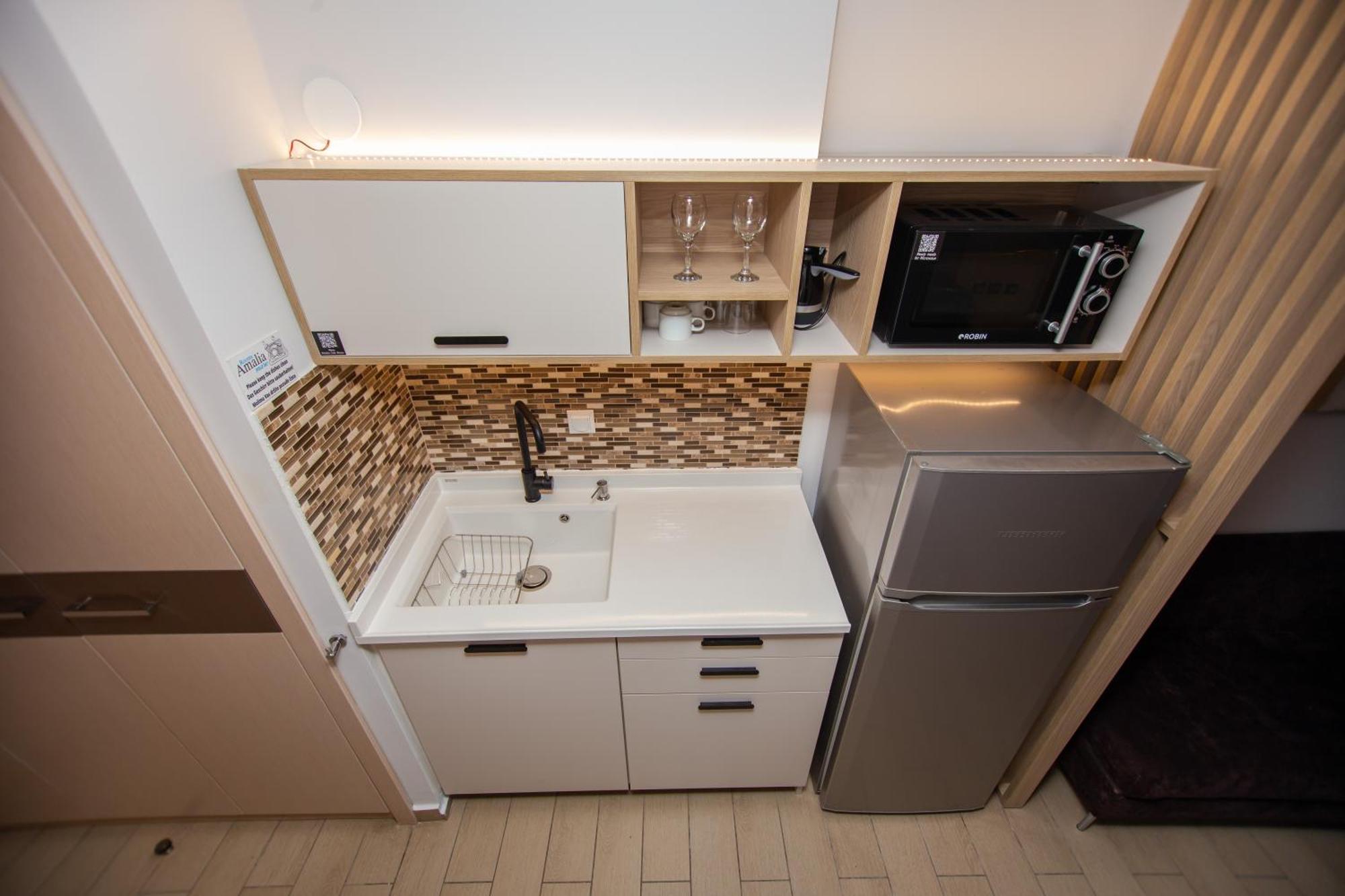 Amalia Mare Sea View Apartman Vrasná Kültér fotó