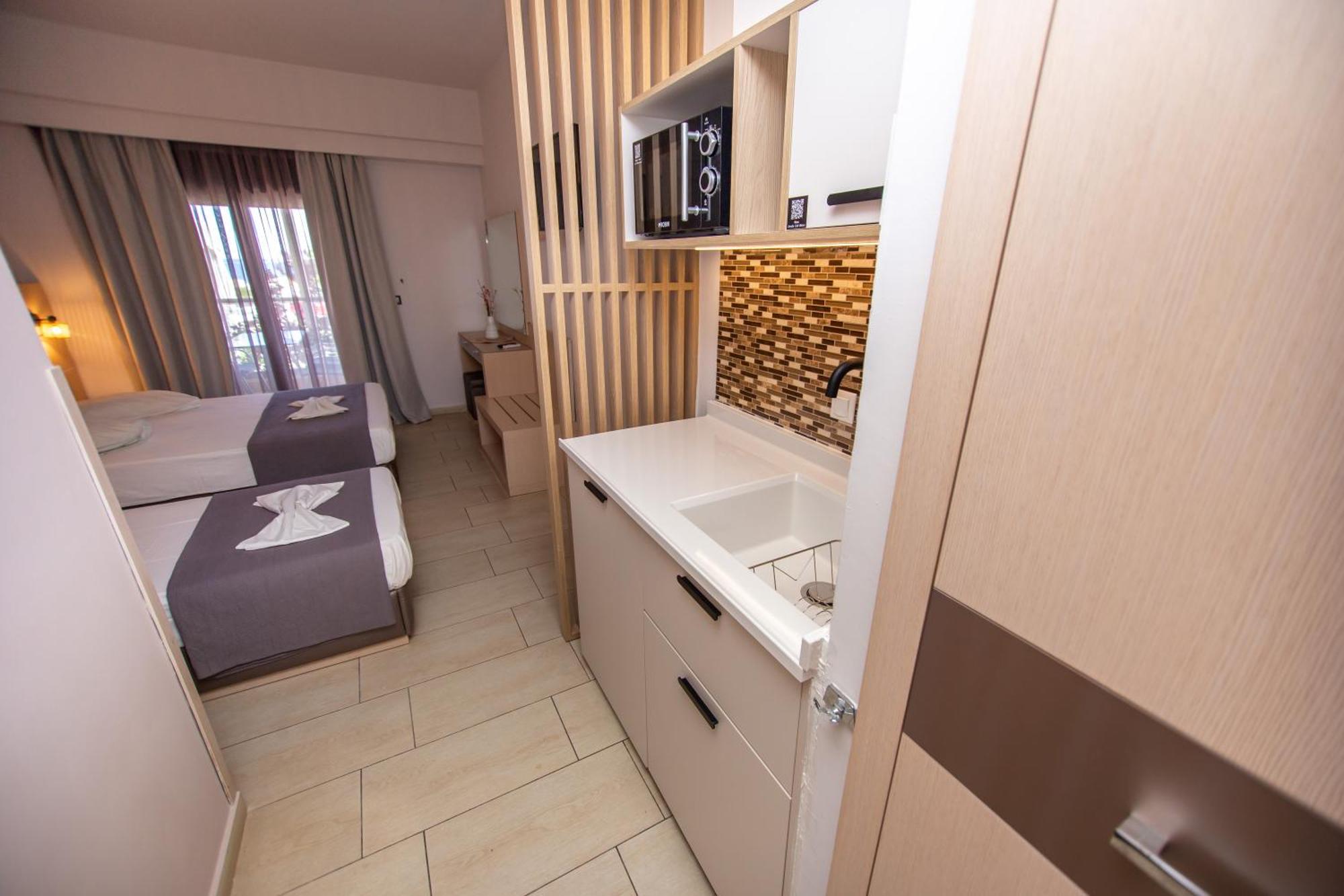 Amalia Mare Sea View Apartman Vrasná Kültér fotó