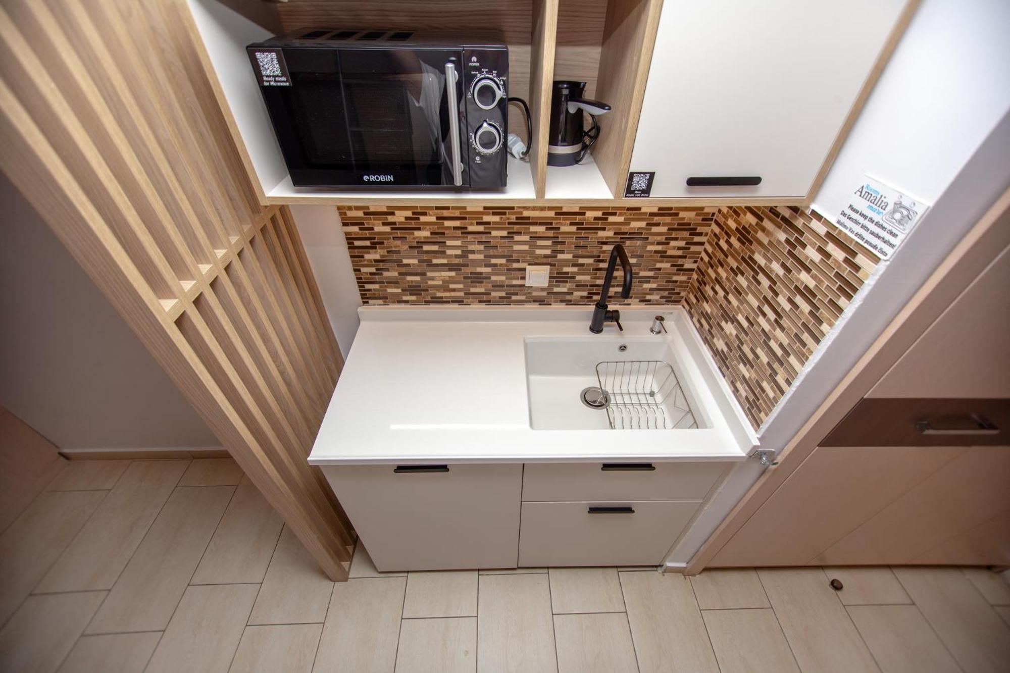 Amalia Mare Sea View Apartman Vrasná Kültér fotó